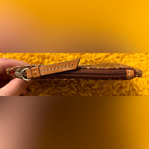 Dooney & Bourke Snakeskin Suede & Leather Wallet - Picture 3 of 7